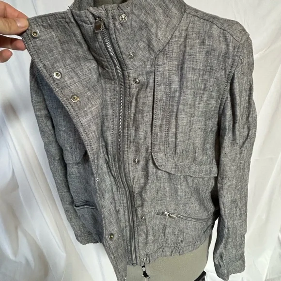 Athleta Jacket. Size L. Gray. - Picture 3 of 6